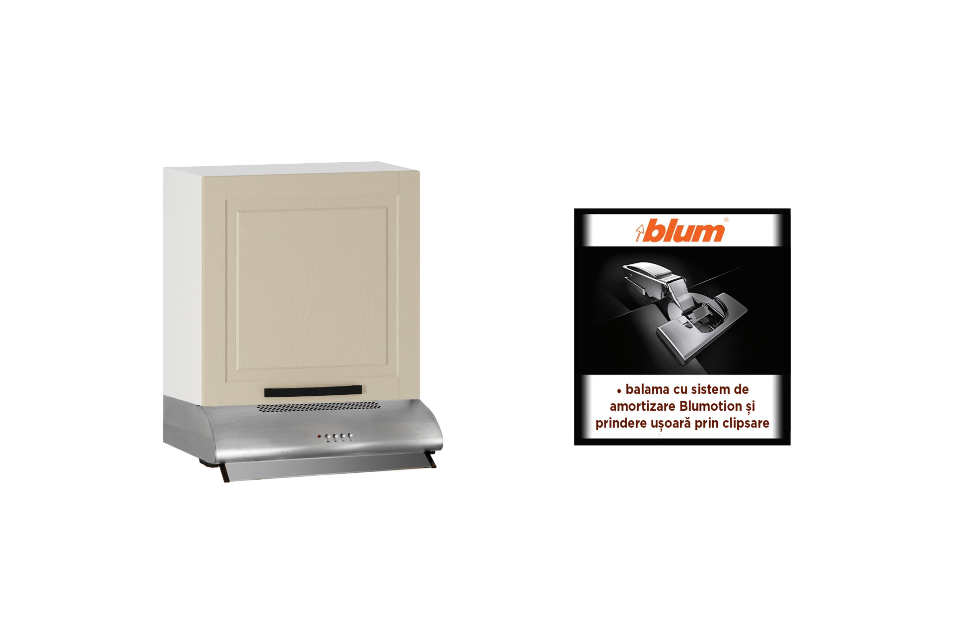 Suspendat pentru hotă L60 s&d - imagine 2