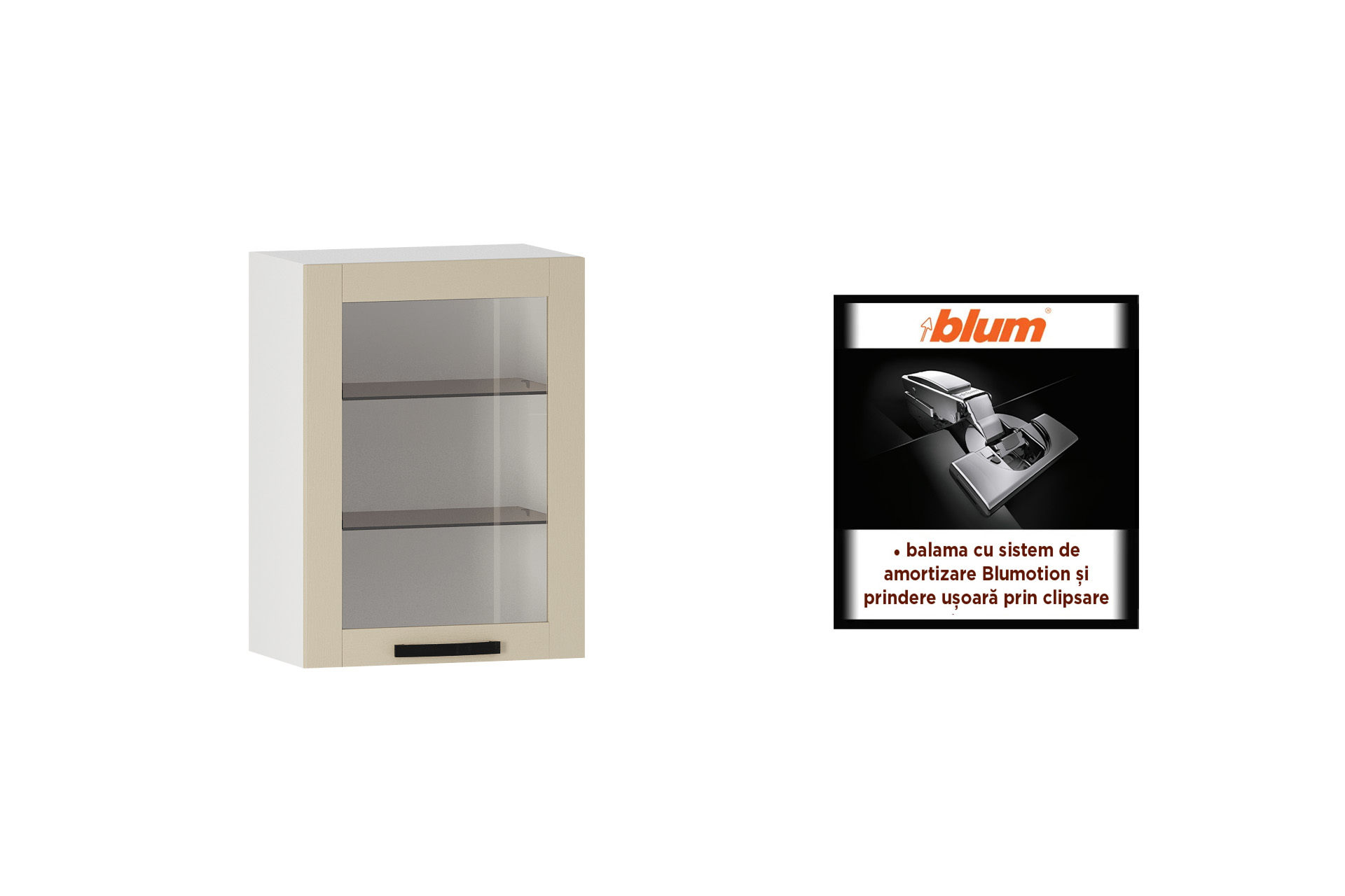 Suspendat cu vitrină L55 s&d - imagine 2