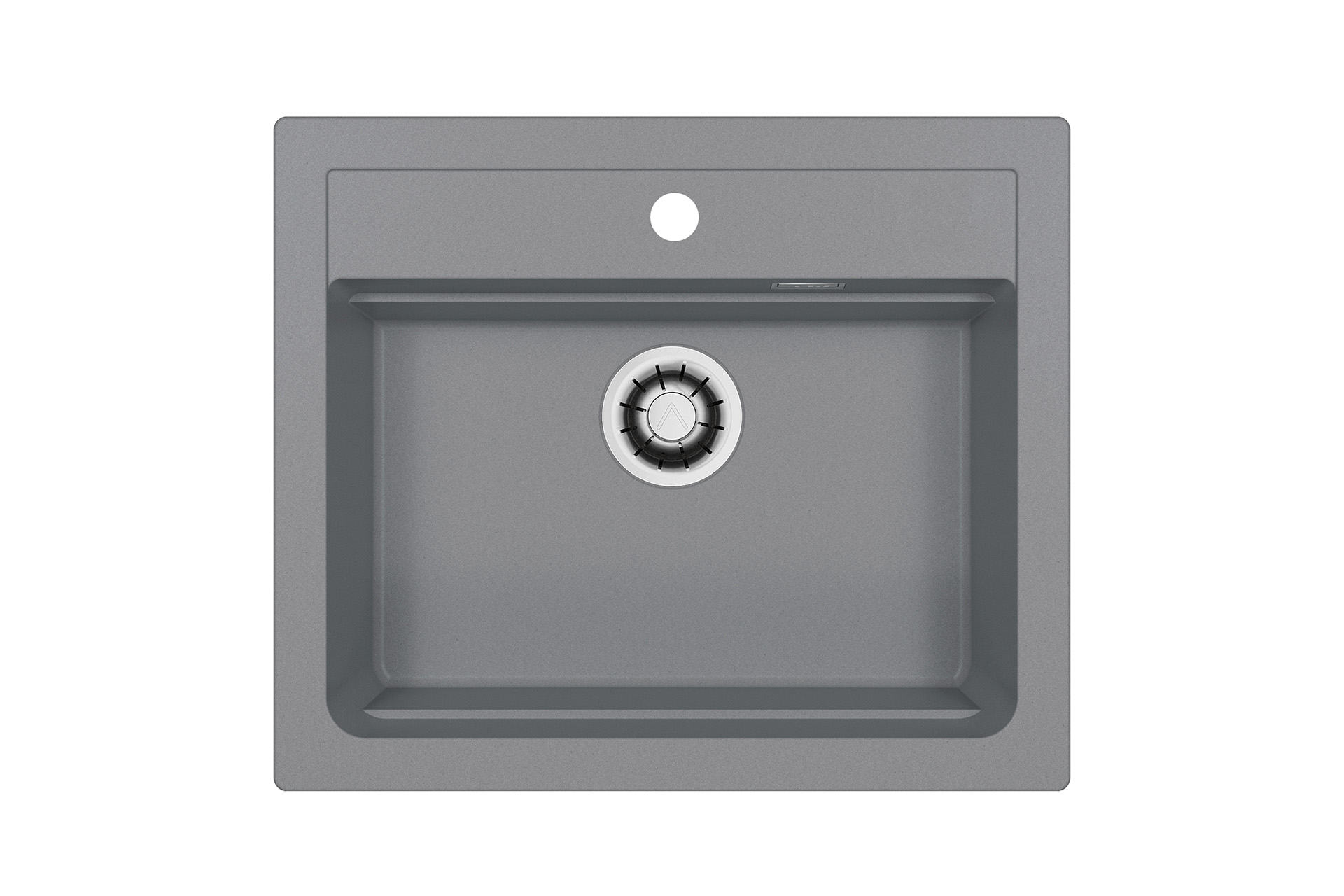 Pachet chiuvetă Alveus Atrox 30 gri + baterie Jana G81 gri + sită inox - imagine 2
