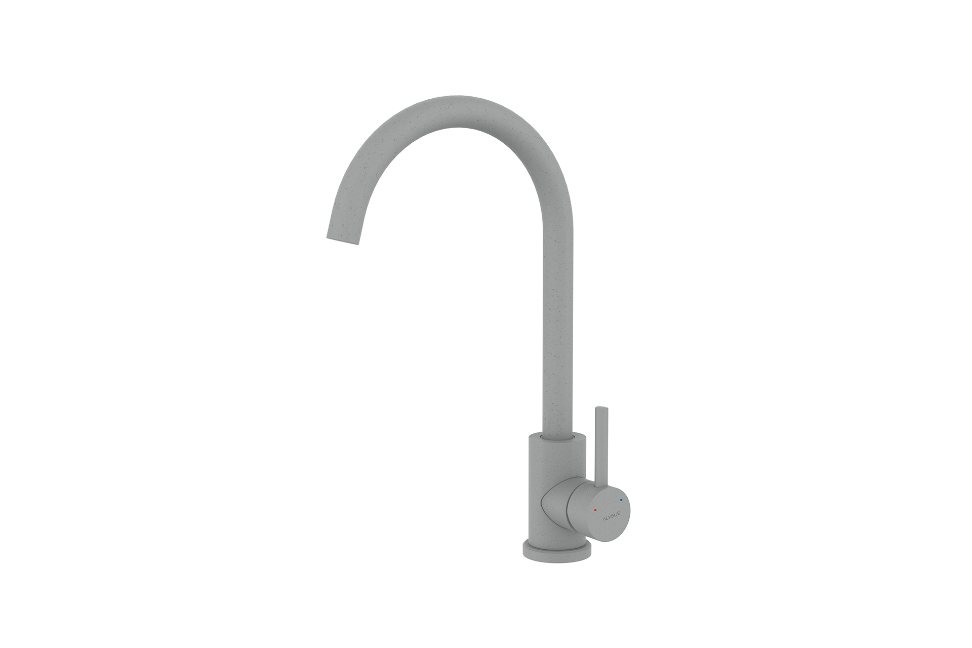 Pachet chiuvetă Alveus Atrox 30 gri + baterie Jana G81 gri + sită inox - imagine 3