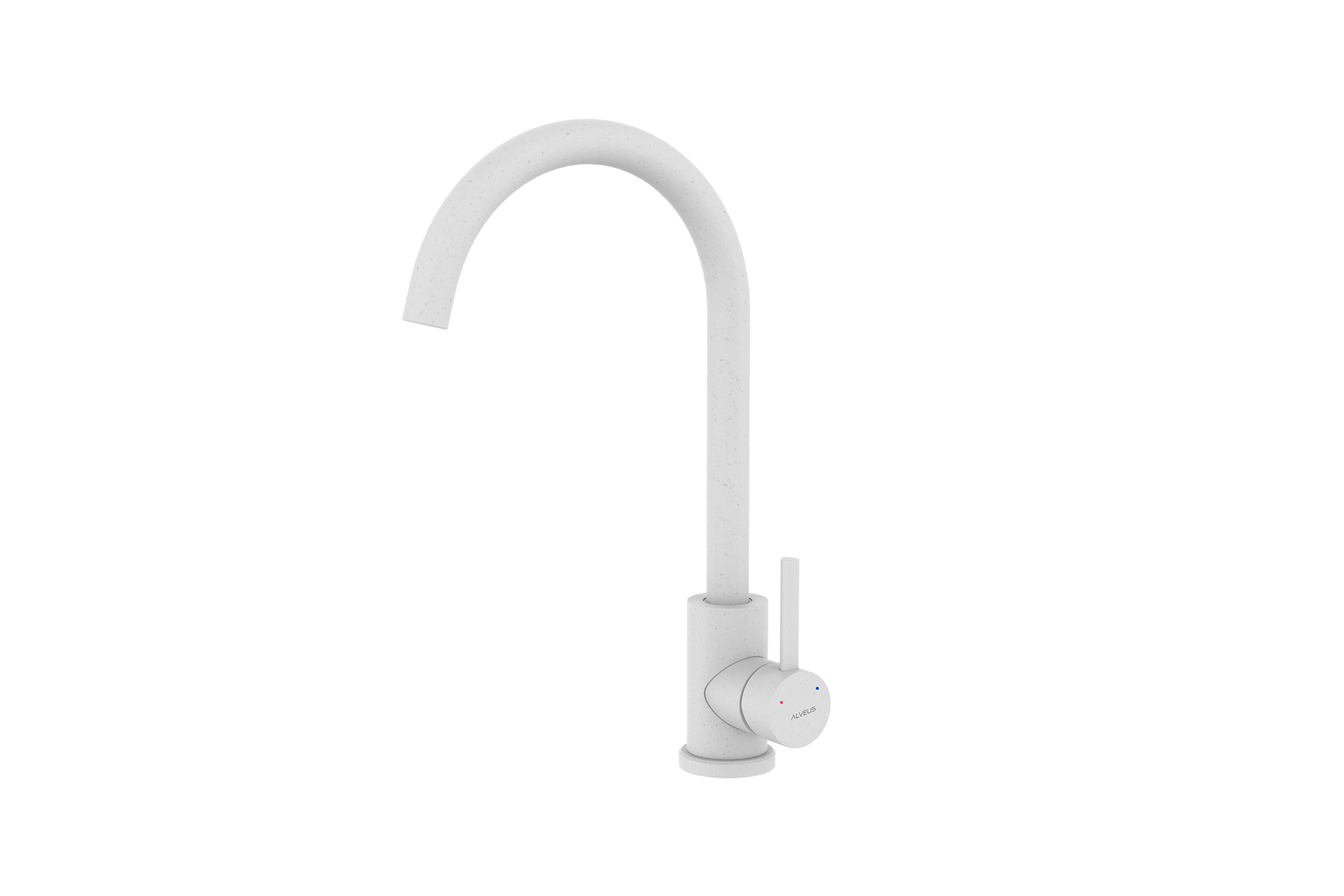 Pachet chiuvetă Alveus Atrox 30 Alb + baterie Jana G11 alb + sită inox - imagine 3