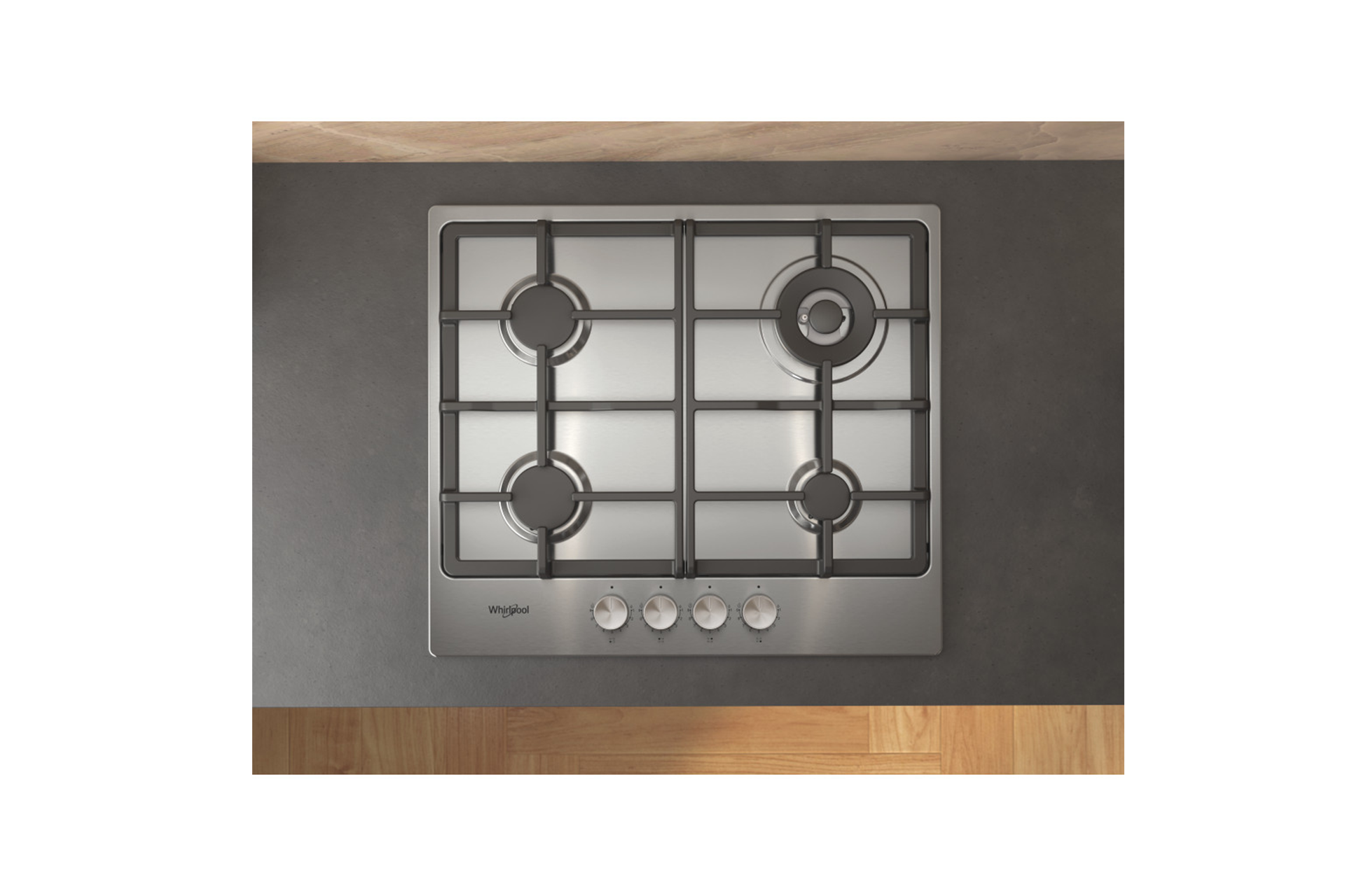 Plită gaz Whirlpool TKRL 661 IX EU - imagine 4
