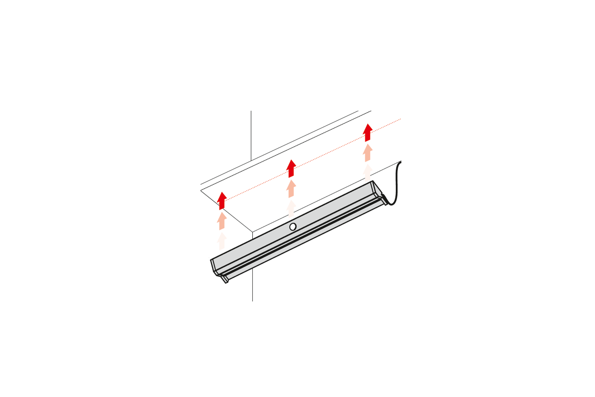 Profil LED cu senzor L88 - imagine 4