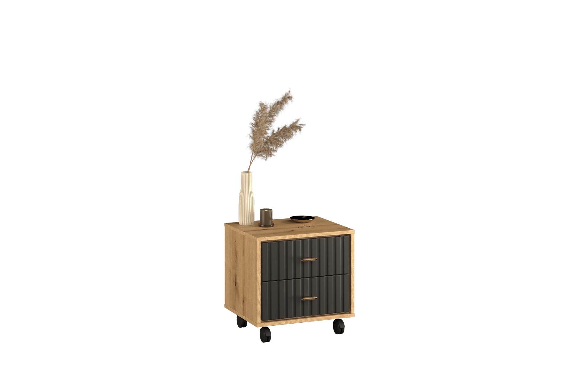 Modul mobil 2 sertare L49 - imagine 2