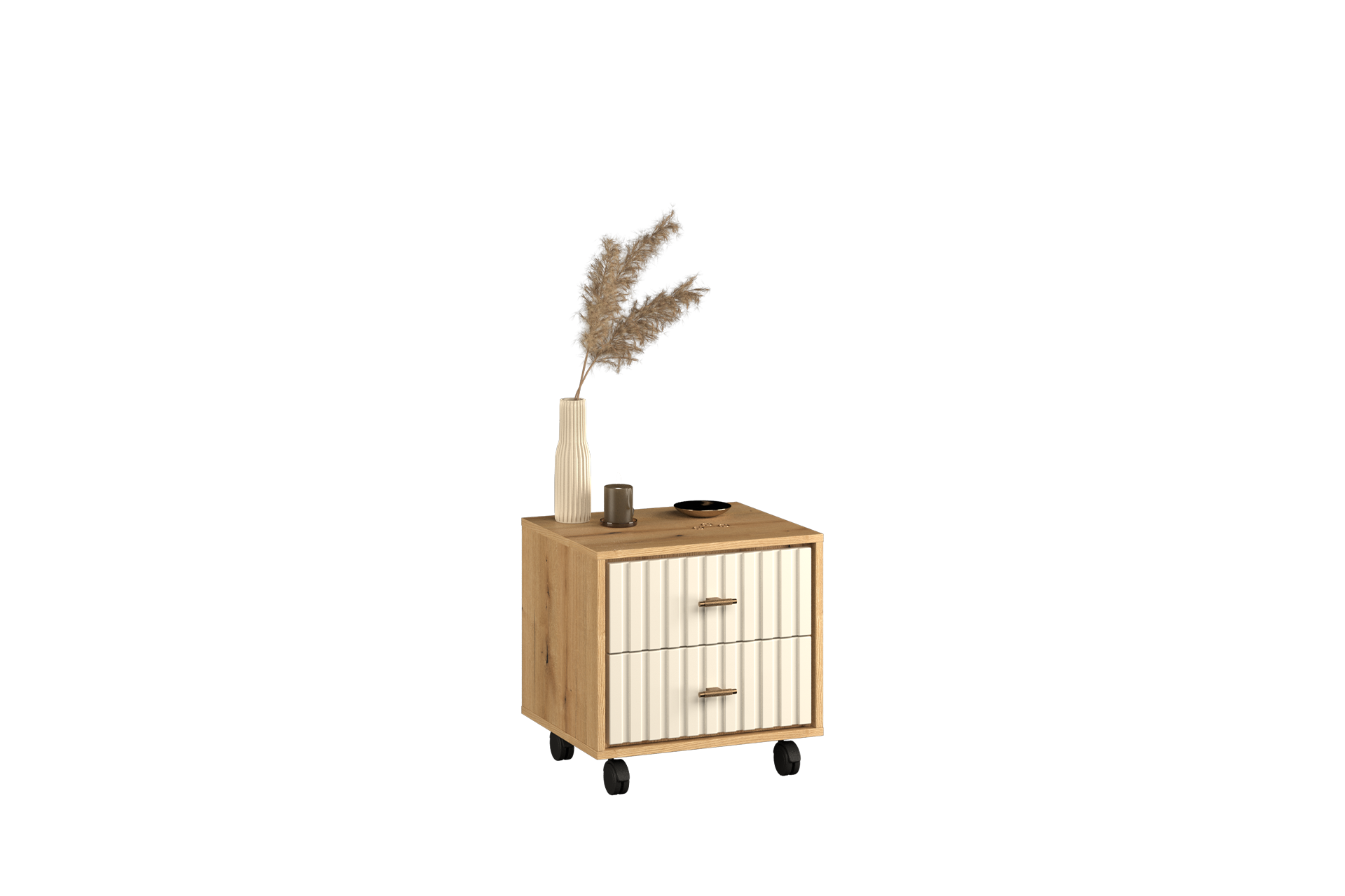 melme♡ Modul mobil 2 sertare L49 - Mobila LEMS