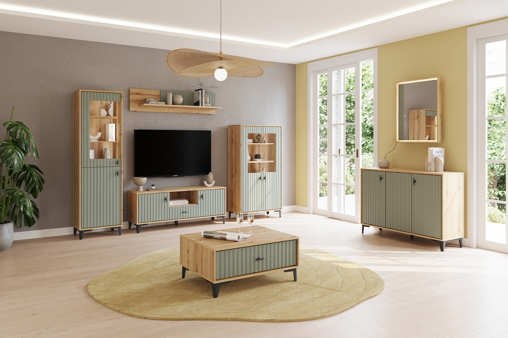 Kit living Elegance L293 - Mobila LEMS