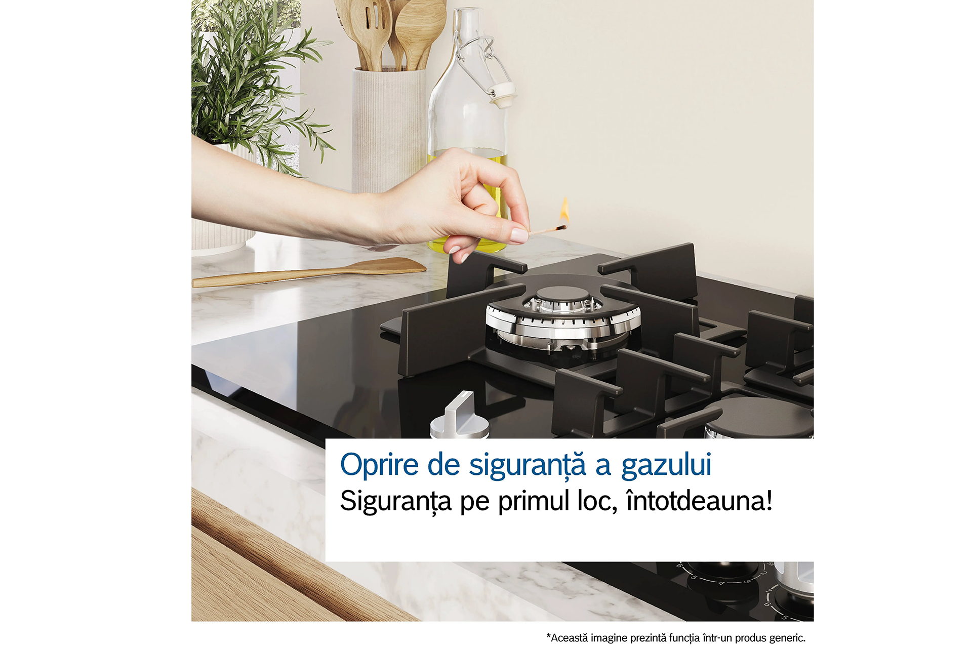 Plită gaz Bosch PPP6A6I40 - imagine 8