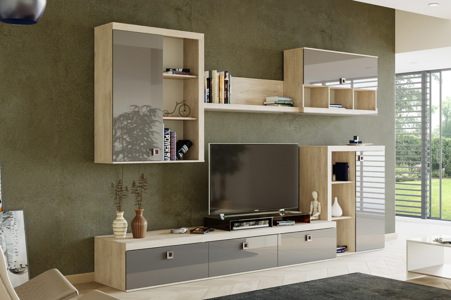 Living Domino L345 - Mobila LEMS